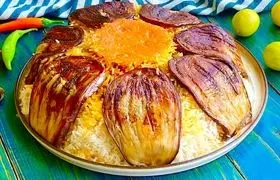 بادمجان پلو قزوینی ؛ پیشنهاد ویژه برای عاشقان طعم لذیذ بادمجان با برنج