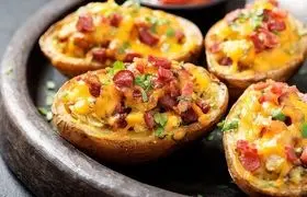 چگونه سیب زمینی شکم پر درست کنیم؟