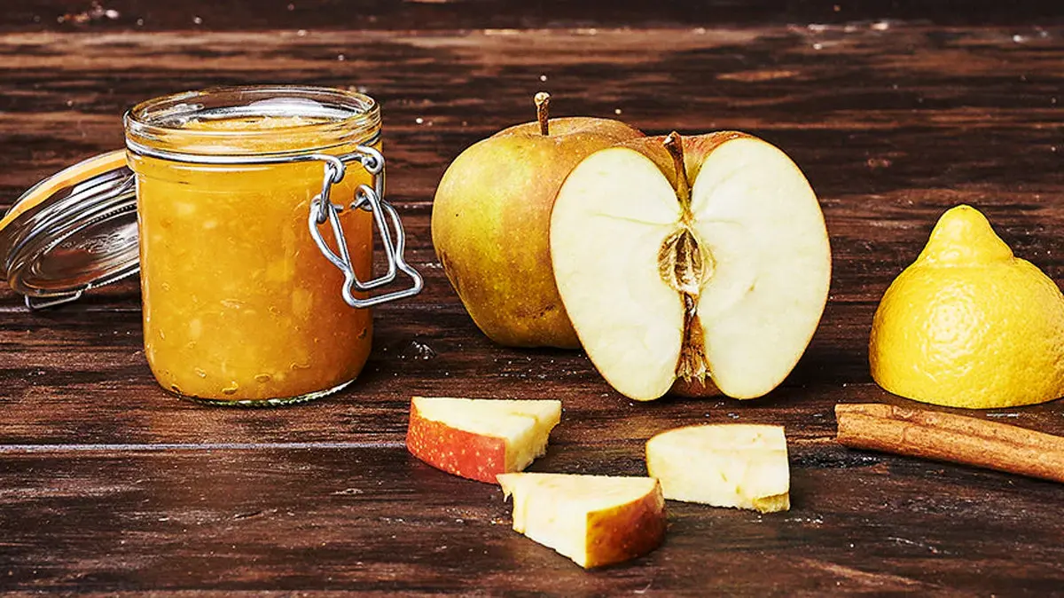 دستور پخت مارمالاد سیب با و بدون ژلاتین