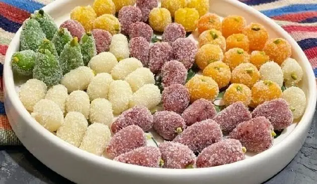 ۳۰دقیقه ای شیرینی توت نوروزی درست کنید + طرز تهیه