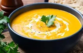 طرز تهیه سوپ کدو حلوایی ؛ بهترین پیش غذا برای تقویت سیستم ایمنی در فصل سرما
