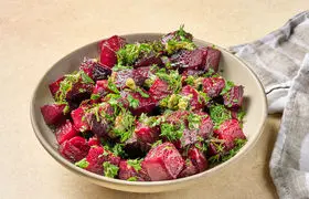 طرز تهیه چغندر تنوری با کره سیر