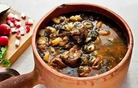 خورشت اسپناک مازندرانی؛ طعم خوش رمضان