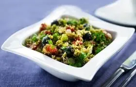 طرز تهیه سالاد سیسیلی اصل با سس مخصوص و سبزیجات تازه