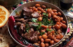 طرز تهیه لوبیا کباب رشتی به روش محلی