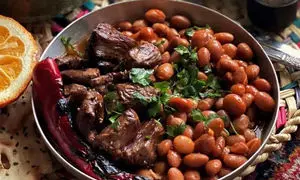 طرز تهیه لوبیا کباب رشتی به روش محلی