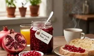 چطور مربای انار درست کنیم که نه شکرک بزند، نه تیره شود و همیشه خوشرنگ بماند؟