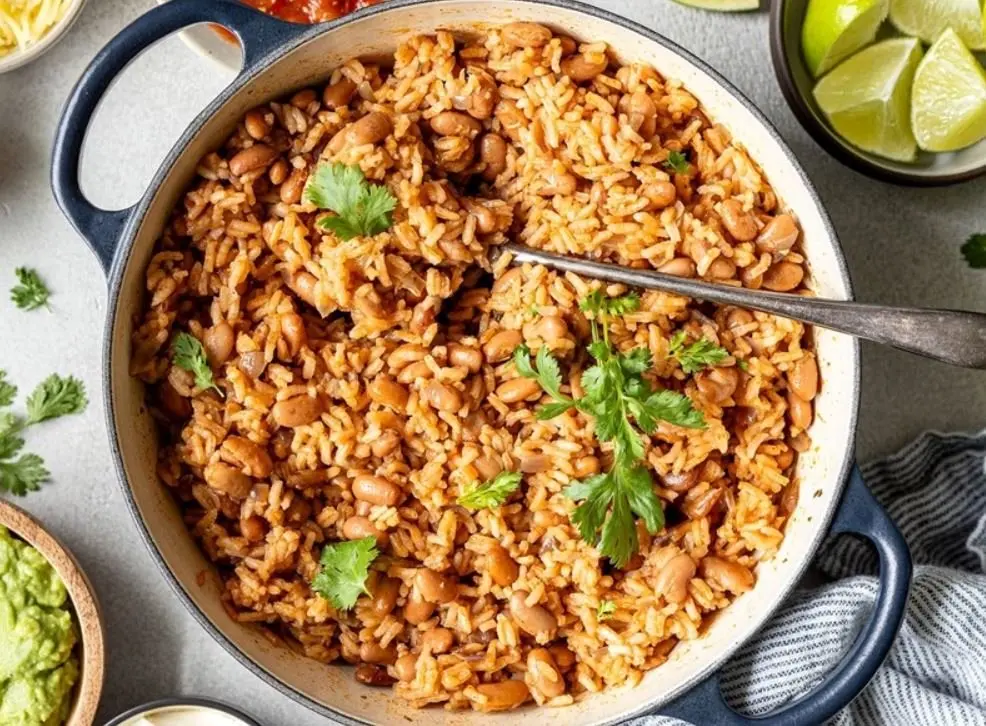 طرز تهیه لوبیا چیتی پلو؛ یک غذای ایرانی مقوی