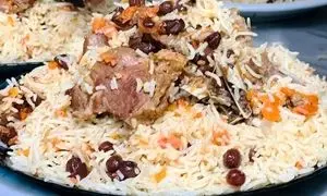 پلو قشقایی؛ خوشمزه‌ترین غذای عشایری