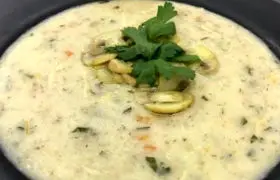  ترفند خوشمزه و سفید شدن سوپ شیر رستورانی+ راز سرآشپز