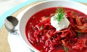 سوپ بُرش یاقوتی؛ مقوی، سالم و خوشرنگ