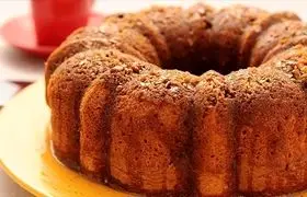 کیک با شیره انگور؛ طرز تهیه کیک بدون شکر با شیره انگور