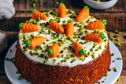 طرز تهیه کیک هویج گردو خانگی خوشمزه و مجلسی