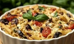 ببینید؛ طرز تهیه پاستای مدیترانه ای با بادمجان