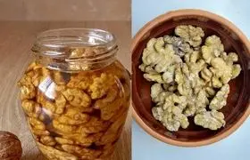 طرز تهیه فال گردو خوشمزه و ساده در خانه