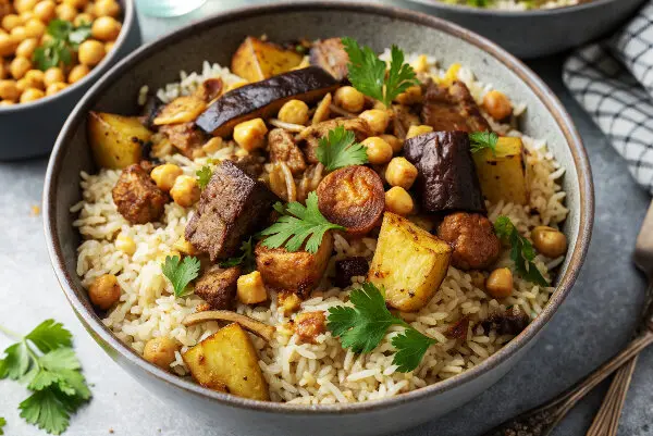 پلو عربی؛ غذای خوشمزه و مجلسی برای مراسم سنتی