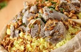 طرز تهیه منسف؛ غذای خوش طعم اردنی