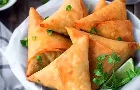 سمبوسه گیاهی بدون روغن ؛ انتخاب سالم این روزها