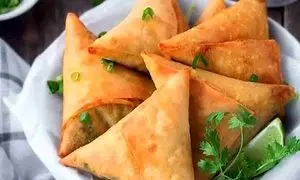 سمبوسه گیاهی بدون روغن ؛ انتخاب سالم این روزها