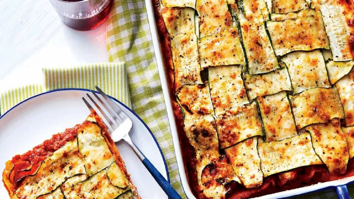 دستور تهیه لازانیا کدو سبز رژیمی و خوشمزه