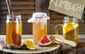 یک نوشیدنی عجیب با فواید احتمالی! | آیا کامبوچا واقعا نوشیدنی سالمی است؟