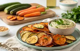 روش‌های ساده برای تهیه چیپس ترد از میوه‌ها و سبزیجات تازه