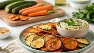 روش‌های ساده برای تهیه چیپس ترد از میوه‌ها و سبزیجات تازه