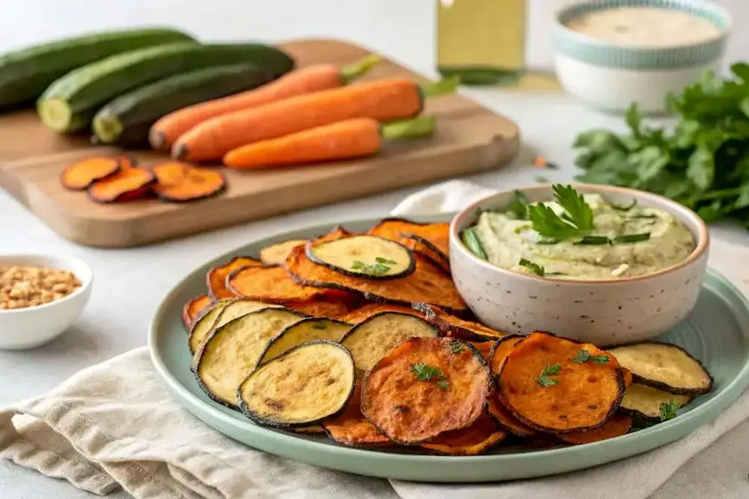 روش‌های ساده برای تهیه چیپس ترد از میوه‌ها و سبزیجات تازه