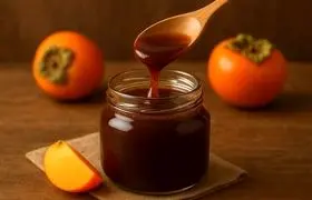 شیره خرمالوی خانگی ؛ شیرین کننده طبیعی پاییزی و مقوی + روش تهیه