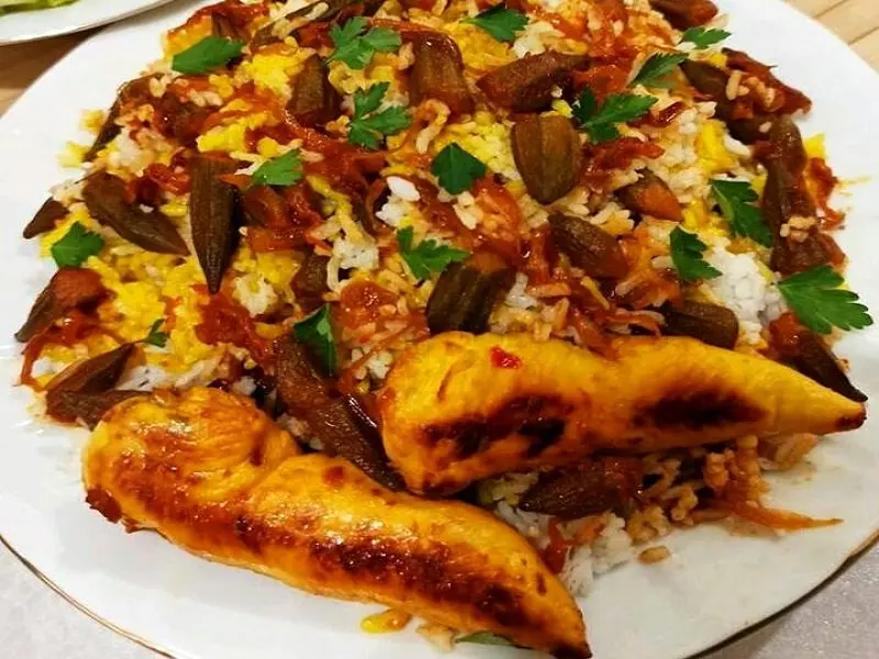 طرز تهیه دمپختک بامیه