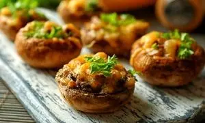 قارچ شکم پر؛ پیش غذایی که مهمانان عاشقش می شوند