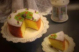 روش‌های پخت کیک هل و گلاب