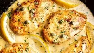 پیکاتای مرغ با سس لیمویی ؛ یک غذای کلاسیک ایتالیایی