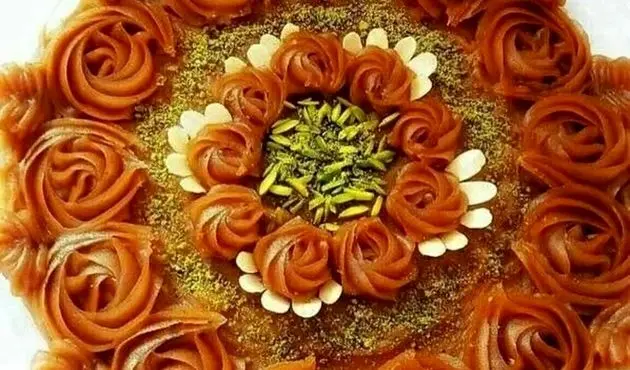 حلوای سه آرد ویژه ماه مبارک رمضان + روش تهیه