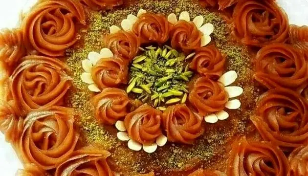 حلوای سه آرد ویژه ماه مبارک رمضان + روش تهیه