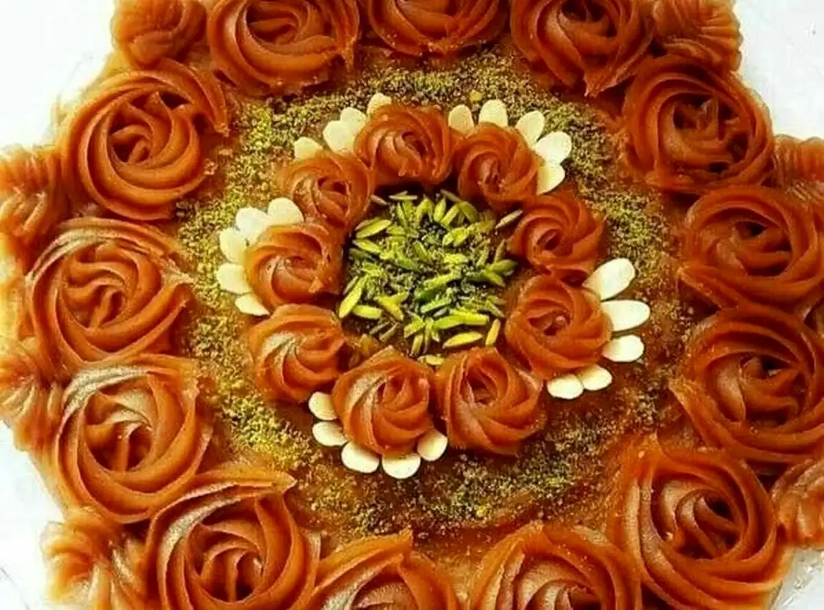 حلوای سه آرد ویژه ماه مبارک رمضان + روش تهیه