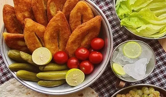 کتلت سیب زمینی شیرازی بازاری بدون گوشت + روش تهیه