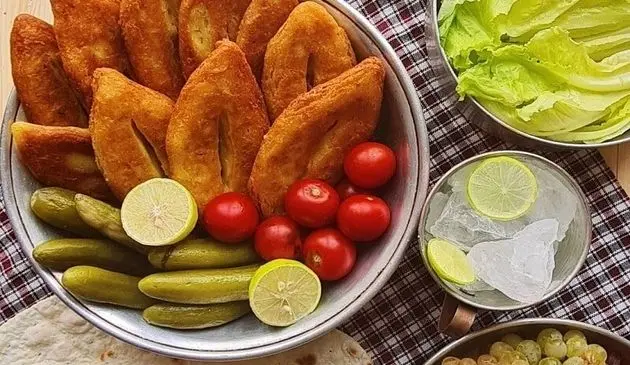 کتلت سیب زمینی شیرازی بازاری بدون گوشت + روش تهیه