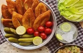 کتلت سیب زمینی شیرازی بازاری بدون گوشت + روش تهیه