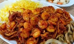 طرز تهیه دوپیازه میگو بندری و جنوبی اصیل و مخصوص