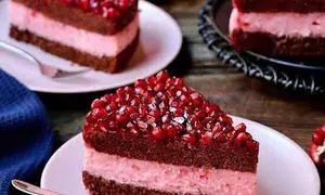 دستور تهیه موس‌کیک انار + فوت و فن‌ها