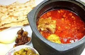 طرز تهیه آبگوشت سنتی و قهوه خانه ای اصیل دو پیازه