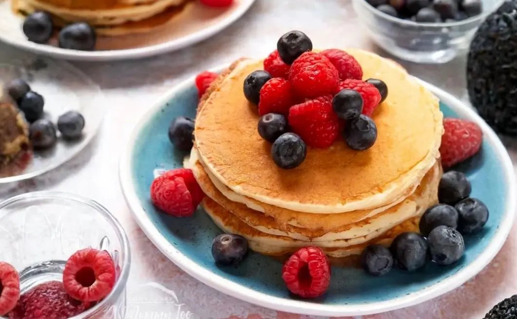 طرز تهیه پنکیک با ماست ایسلندی