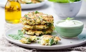 پنکیک سبزیجات؛ یک میان وعده فوری و مقوی برای کودکان