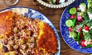 طرز تهیه سماق پلو مجلسی با گوشت