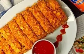 دستور پخت رولت مرغ و سبزیجات سوخاری 