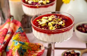 دسر محلبی با به؛ طعم خاص و بهشتی