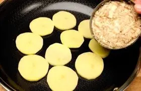 ببینید؛ طرز تهیه یک شام جدید با سیب زمینی و تن ماهی
