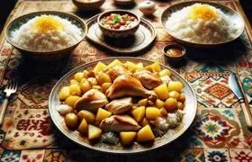 طرز پخت قورمه مرغ لری؛ ساده و فوری