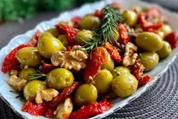طرز تهیه سالاد زیتون؛ یک پیش‌غذای خوشمزه و متفاوت